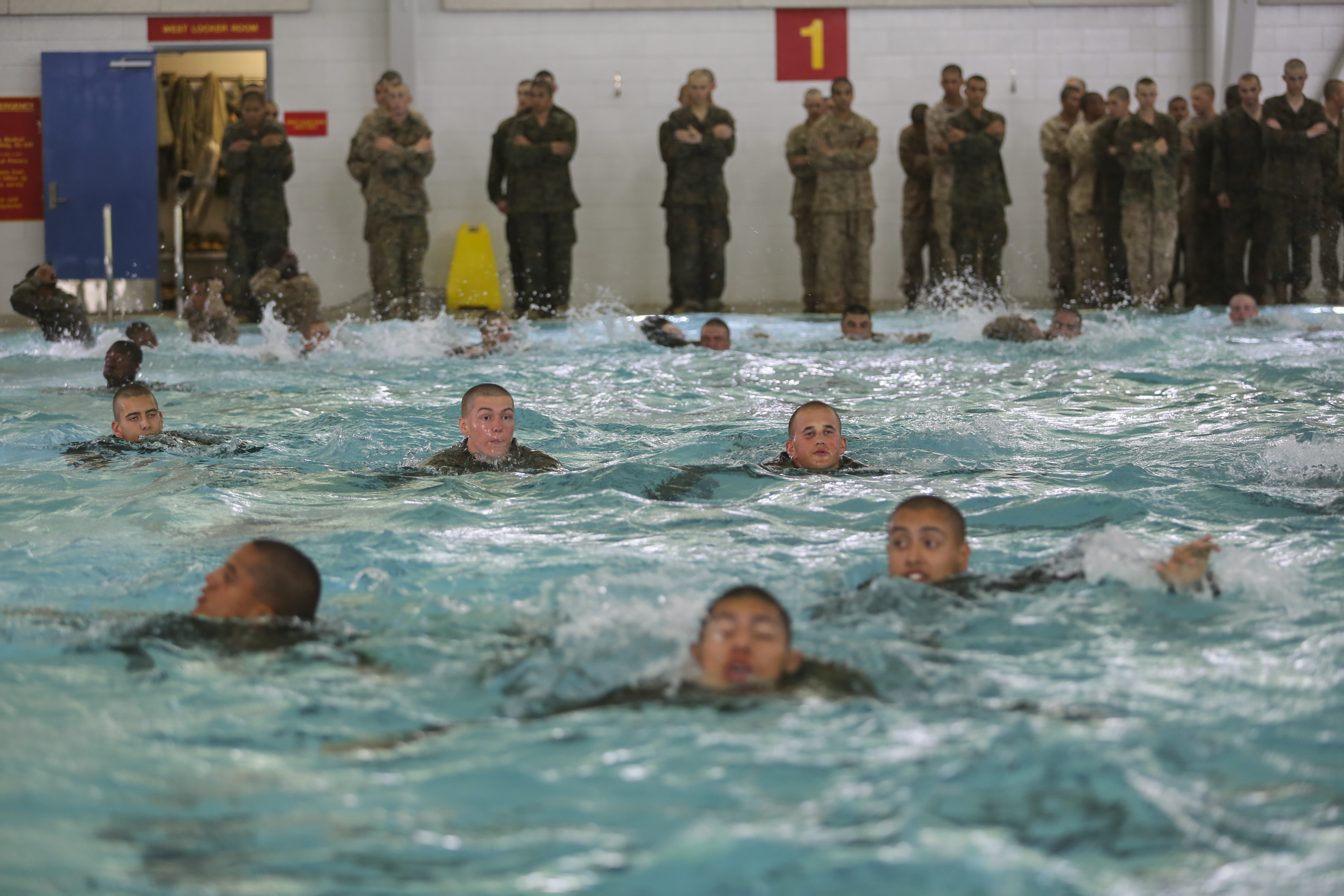 Navy boot on sale camp swimming