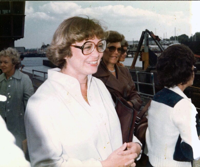 Sharon Caine, U.S. Army Corps of Engineers Sacramento District real estate division chief, attends a training class near Seattle in the 1970s. Caine will retire at the end of 2014 after serving the U.S. Army Corps of Engineers for 54 years. Most of that time was spent with the Corps’ Sacramento District. 