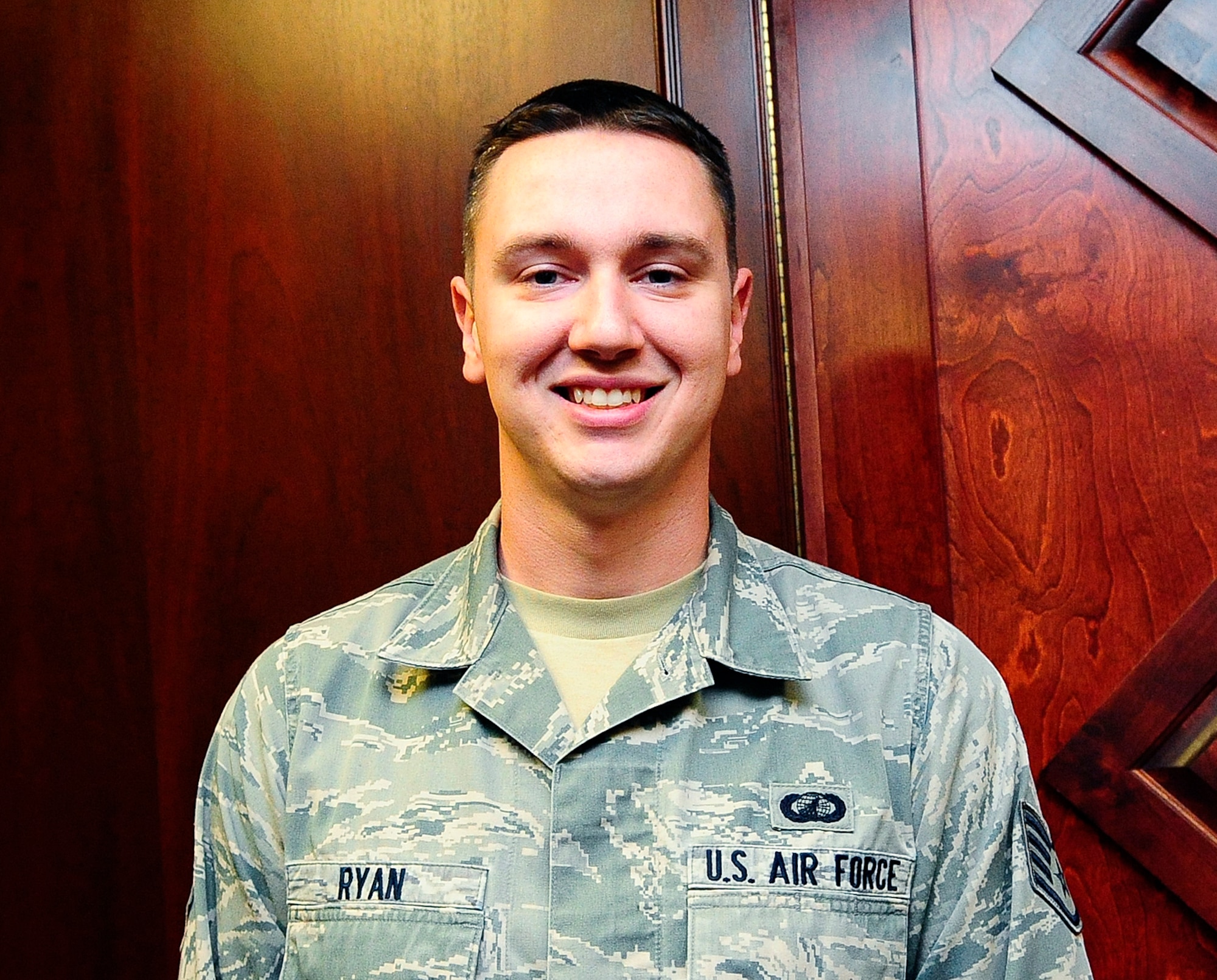 “I want to finish my bachelor’s degree so I can apply to officer training school.” Staff Sgt. Steven Ryan, 1st Special Operations Contracting Squadron contract specialist, on Hurlburt Field, Fla., Dec. 29, 2014. (U.S. Air Force photo/Airman 1st Class Andrea Posey)