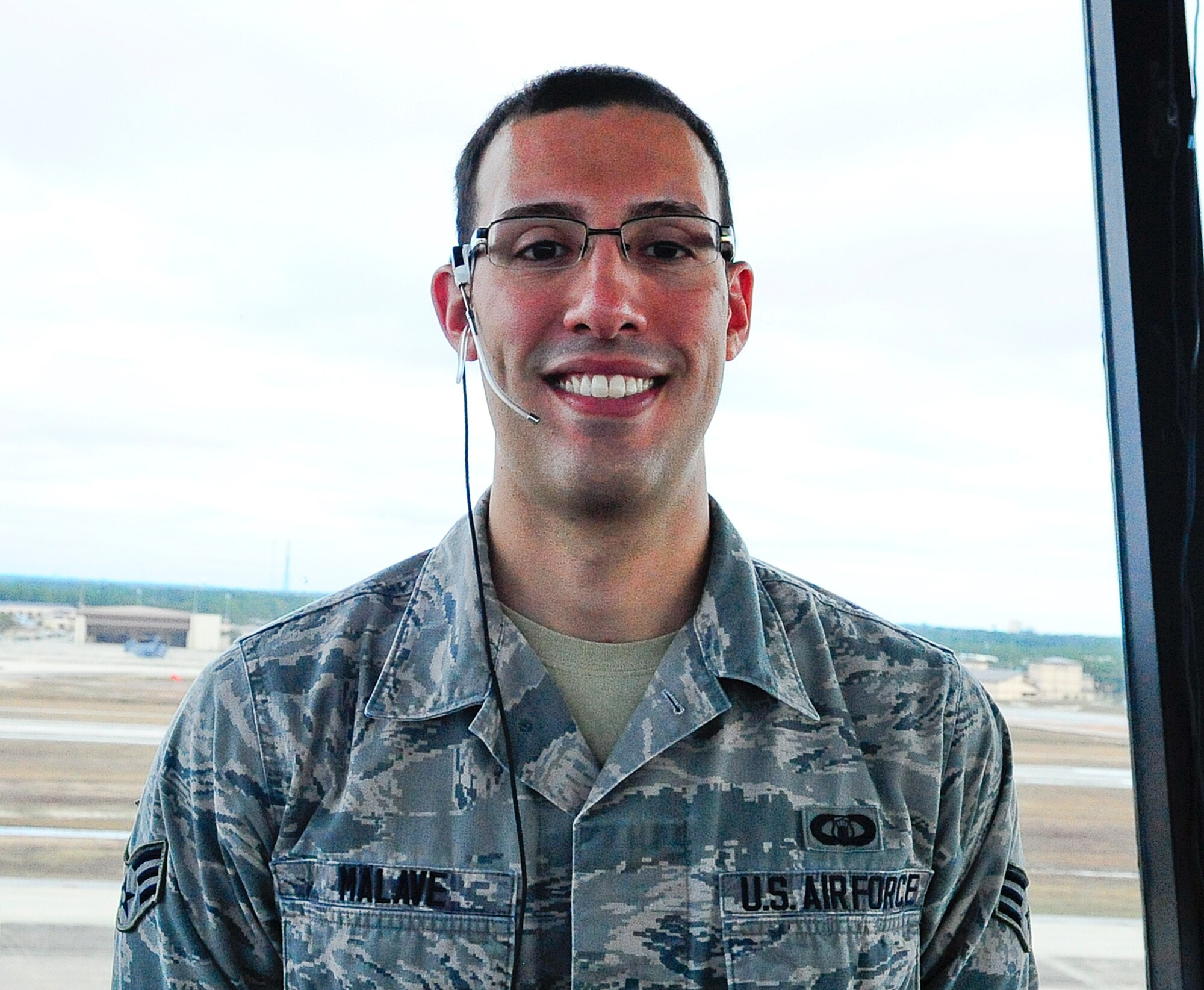 “I want to get as much sleep as I can because I have two kids and another due in March.” Senior Airman Karlos Malave, 1st Special Operations Support Squadron air traffic control, on Hurlburt Field, Fla., Dec. 29, 2014. (U.S. Air Force photo/Airman 1st Class Andrea Posey)