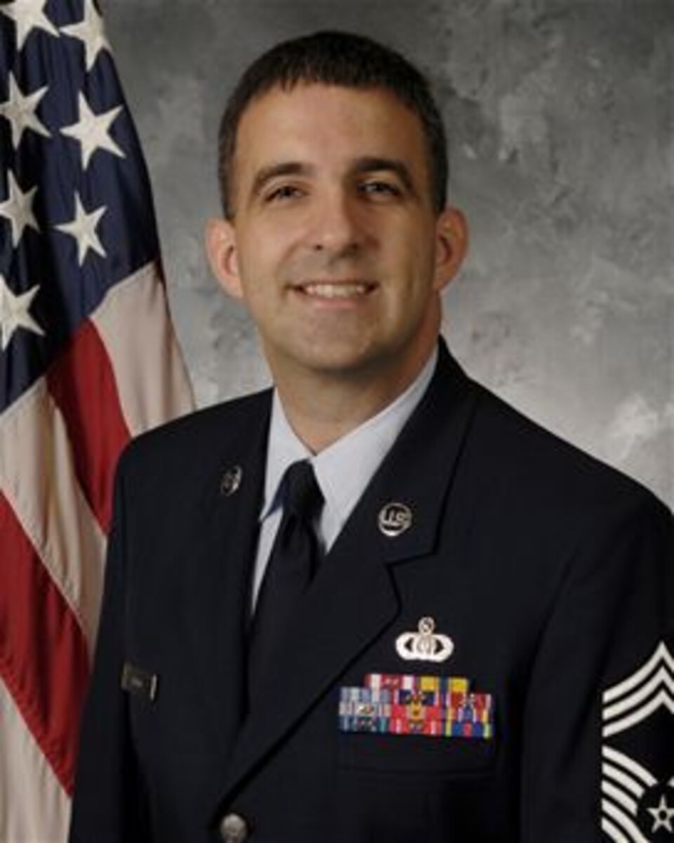 Chief Master Sgt. Chief LeDoux will soon be leaving the Band to become thenext career field manager for the U.S. Air Force Bands Program. (A.F. photo)