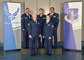 McGHEE TYSON AIR NATIONAL GUARD BASE, Tenn. – Students attending the Satellite Noncommissioned Officer Academy Class 13-9, from the 151st Air Refueling Wing, Salt Lake City, Utah. gather at the I.G. Brown Air National Guard Training and Education Center here, Dec. 10, 2013. (U.S. Air National Guard photo by Master Sgt. Kurt Skoglund/Released)