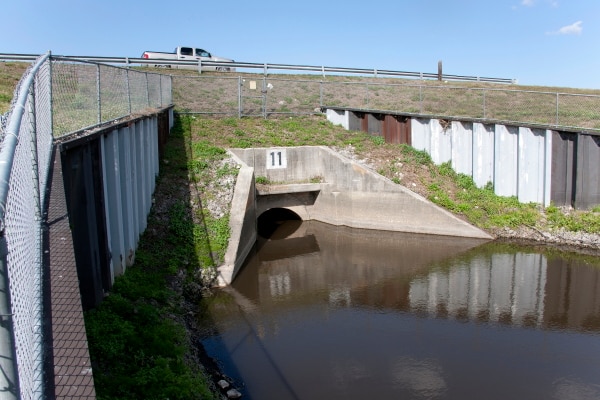 Culvert 11 before removal in March 2012