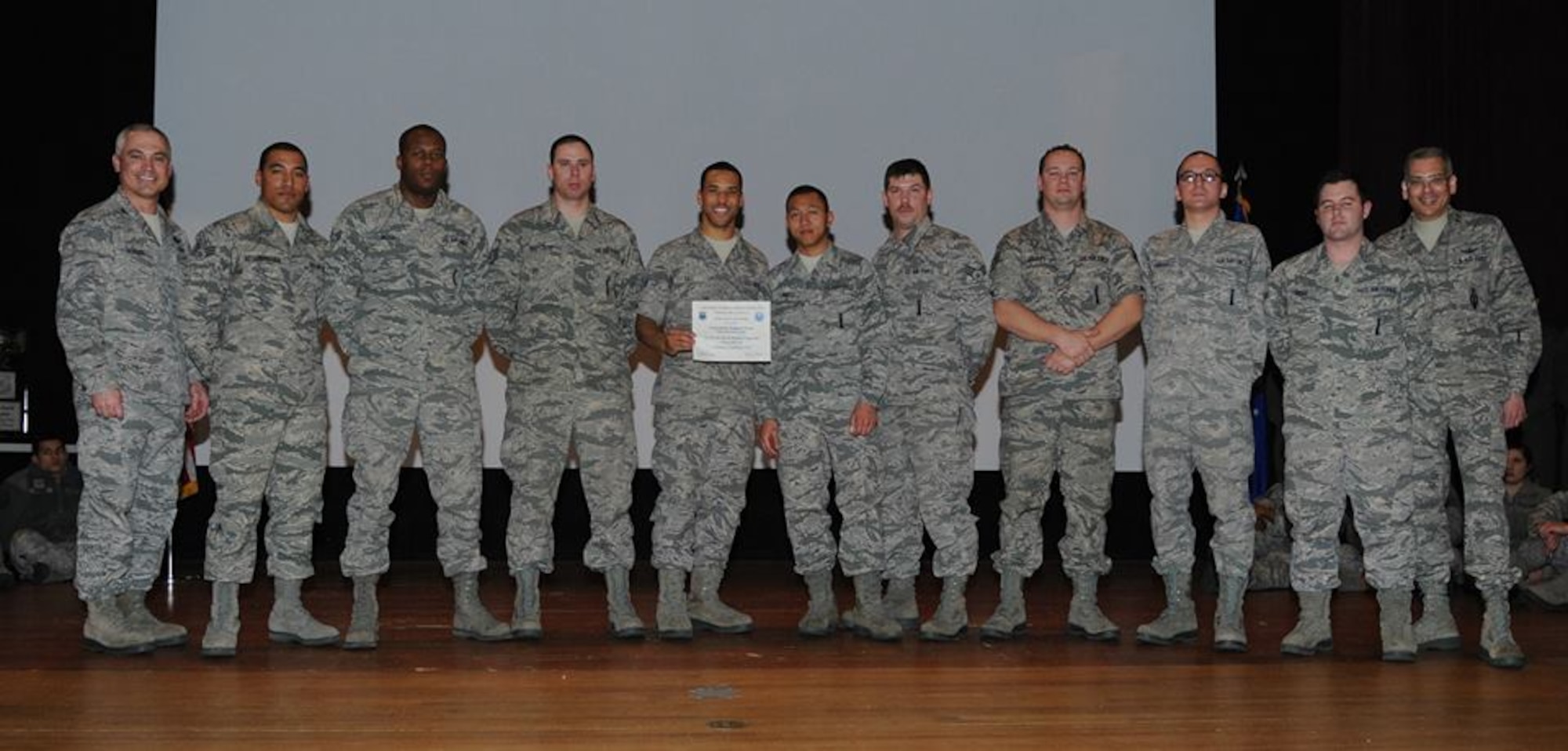 Minot Air Force Base’s 91st Missile Wing received an excellent rating after completing a Nuclear Surety Inspection and Nuclear Operational Readiness Inspection here Jan. 29, 2014. A number of individuals played a significant role in the success of both inspections. (U.S. Air Force photo/ Airman 1st Class Andrew Crawford) 