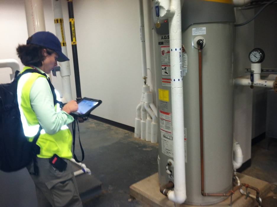 MICA:WET users can expedite field audits using a mobile tablet.