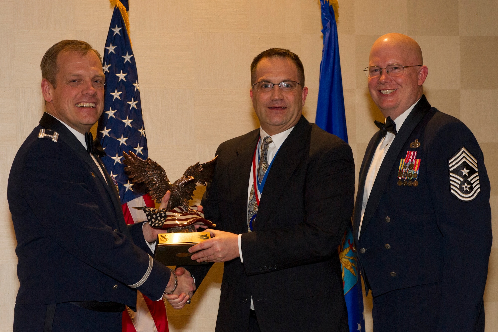 John Buse, 354th Mission Support Group, Civilian Category IV of the Year (U.S. Air Force photo by Senior Airman Joshua Turner/Released)
