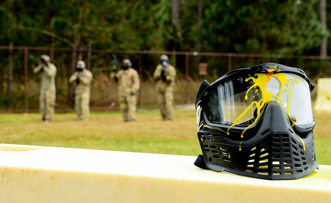 6th Security Force Squadron Paintball Tournament