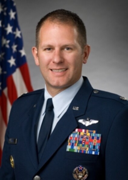Lt. Col. Gabriel Griess, 571st Mobility Support Advisory Squadron commander. (U.S. Air Force photo)