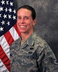 WRIGHT-PATTERSON AIR FORCE BASE, Ohio - Staff Sgt. Jennifer Godsey, 445th Force Support Squadron services apprentice, is the 445th Airlift Wing NCO of the Quarter, first quarter. (U.S. Air Force photo/Tech. Sgt. Anthony Springer)