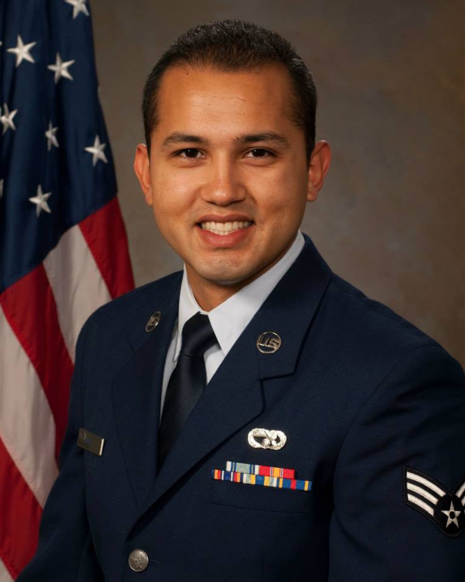 Staff Sgt. Carlos Puga from the 146th Airlift Wing is California’s 2013 Outstanding Airman of the Year. (U.S. Air Force photo by: Senior Airman Nicholas Carzis)