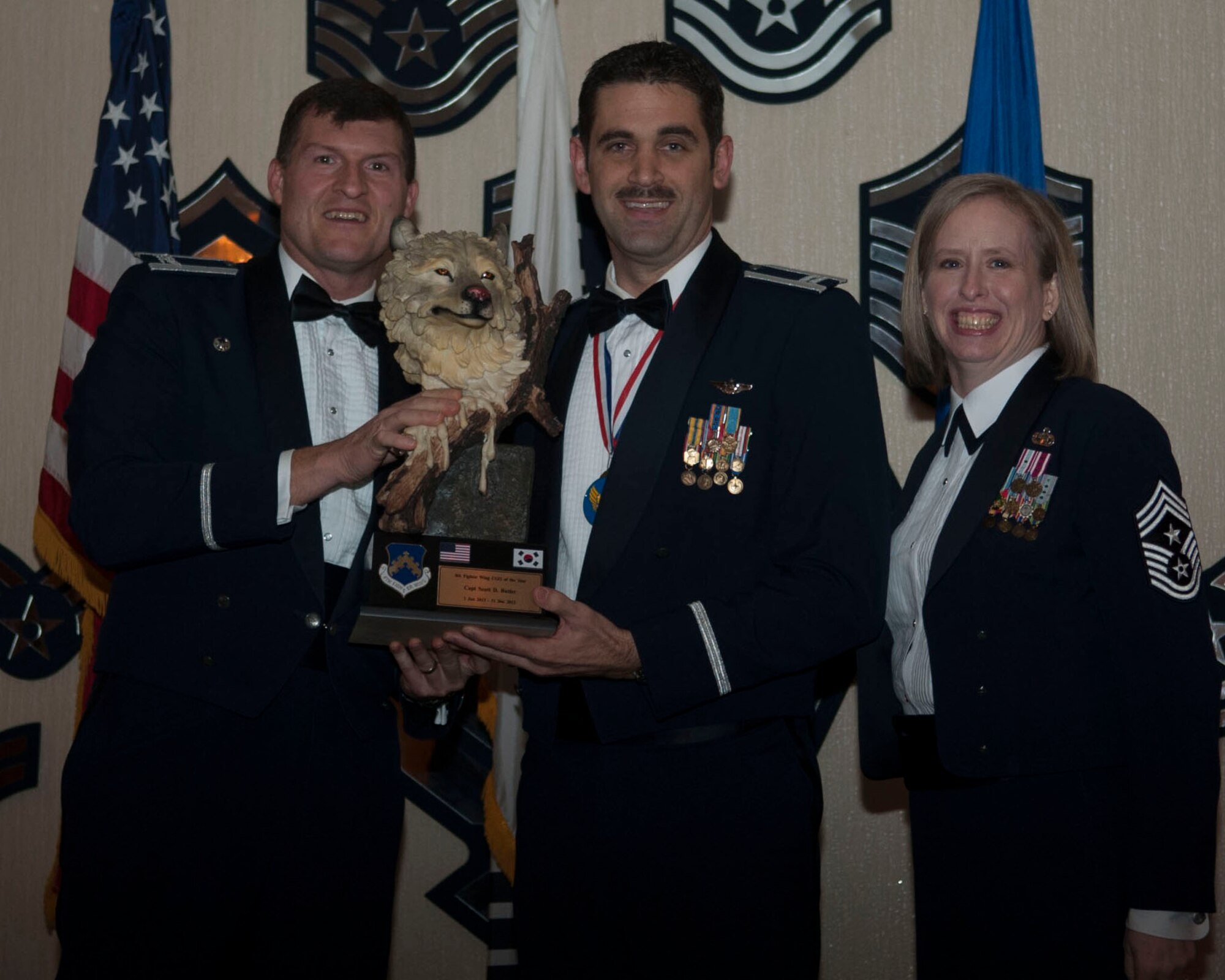 2013 Annual Award Winner for Company Grade Officer of the Year is Capt. Scott D. Butler, 8th Operations Group.