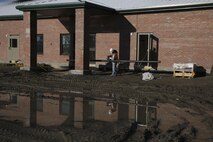 Construction workers are currently building the second Child Development Center aboard Marine Corps Air Station New River, Feb. 7, and are slated to complete the building by summer. The new CDC will provide about 25 additional jobs as well as accommodate 80-100 more children. 
