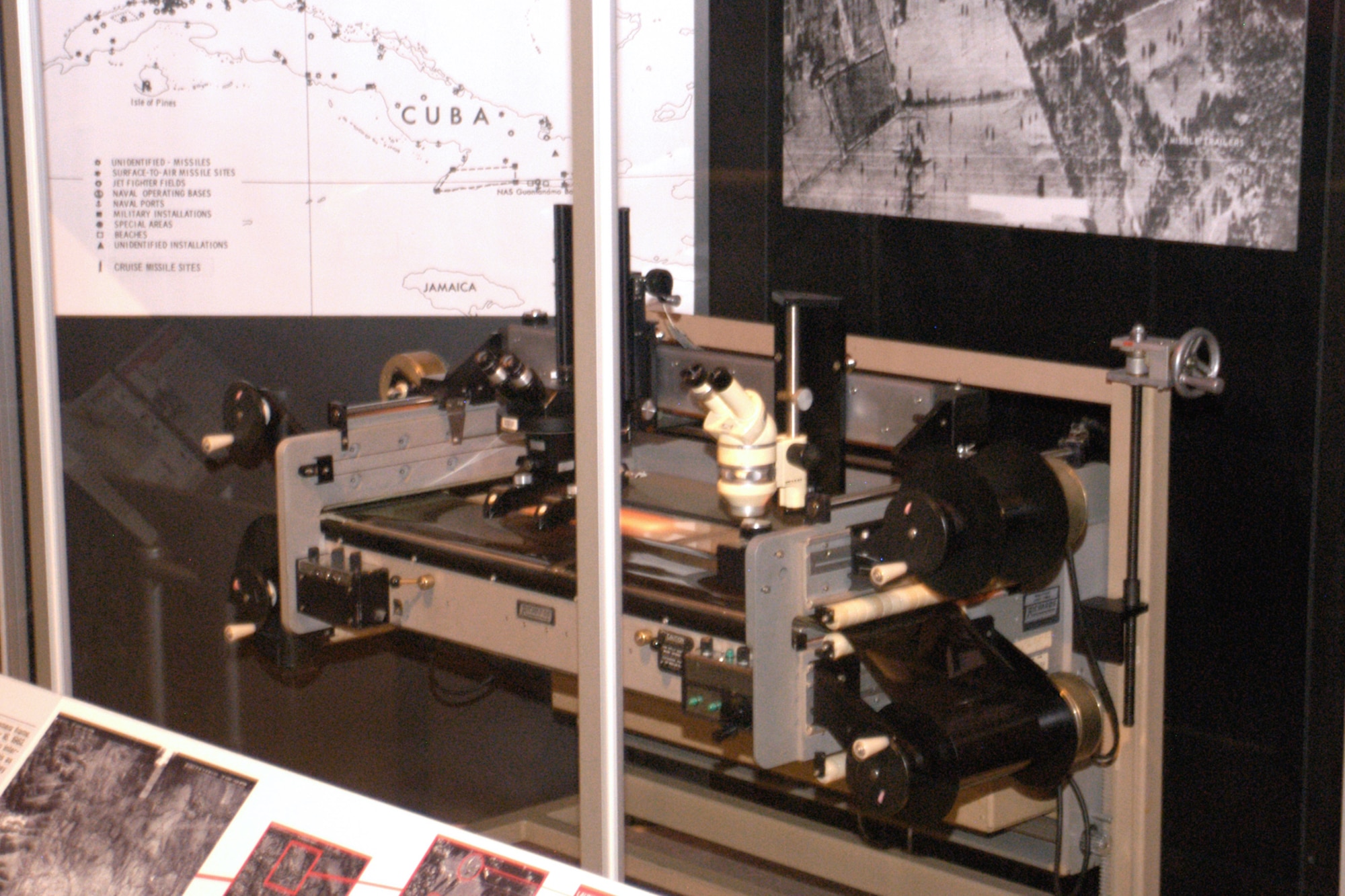 "Dragon Lady: The U-2 and Early Cold War Reconnaissance" exhibit in the Cold War Gallery at the National Museum of the United States Air Force. (U.S. Air Force photo)
