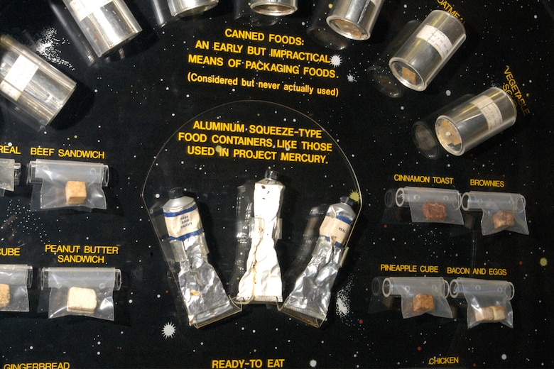 Space Foods > National Museum of the United States Air Force™ > Display