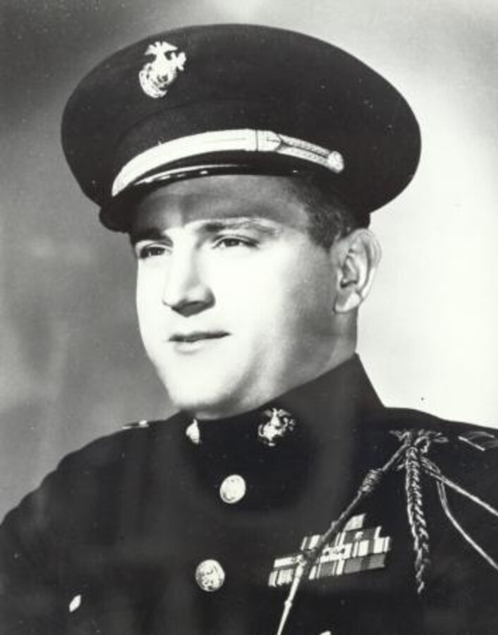 Captain Carlton R. Rouh, recieved the Medal of Honor for falling on a grenade and saving fellow Marines. Rouh was able to survive the blast.


