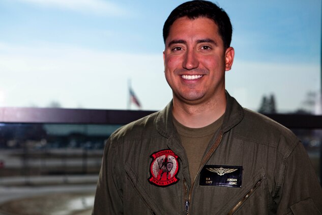 Marine aviator receives high-flying British honor for saving lives ...