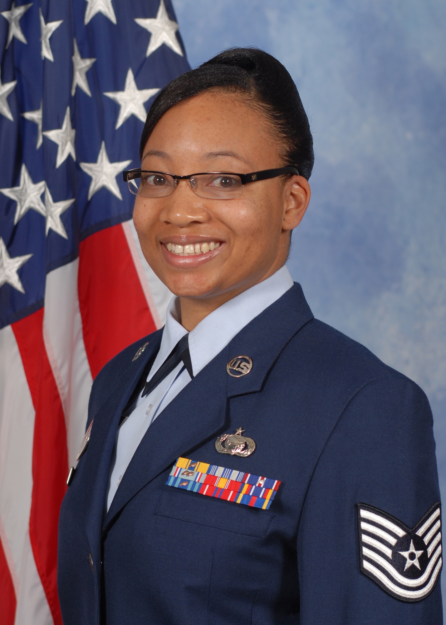GOODFELLOW AIR FORCE BASE, Texas -- Tech. Sgt. Alicia A. King, 315th Training Squadron, is the 17th Training Wing 2013 Volunteer of the Year. (U.S. Air Force photo/ 17th Training Wing Public Affairs)