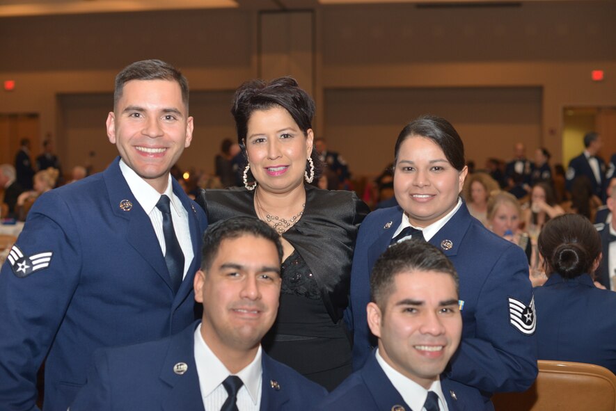 The 433rd Airlift Wing Third Annual Awards Banquet, Feb. 8, 2014 at the Gateway Club at Joint Base San Antonio-Lackland, Texas. The event was hosted by the 443rd Airlift Wing First Sergeants Council. (U.S. Air Force photo/Chief Master Sgt.Troy Pearson) 


