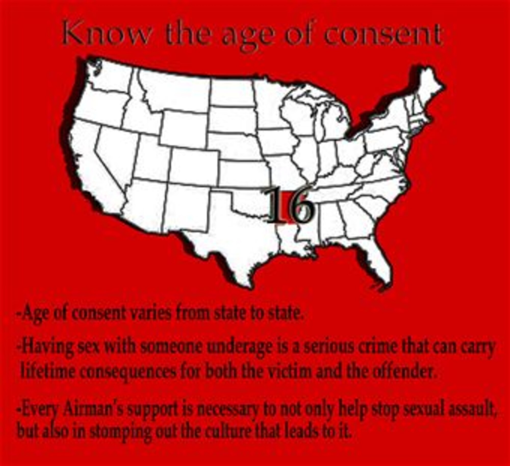 Non-consensual sex, whether it is with someone who is incapacitated by alcohol or with someone who is under the age of consent, is a serious crime that can carry lifetime consequences for both the victim and the offender.