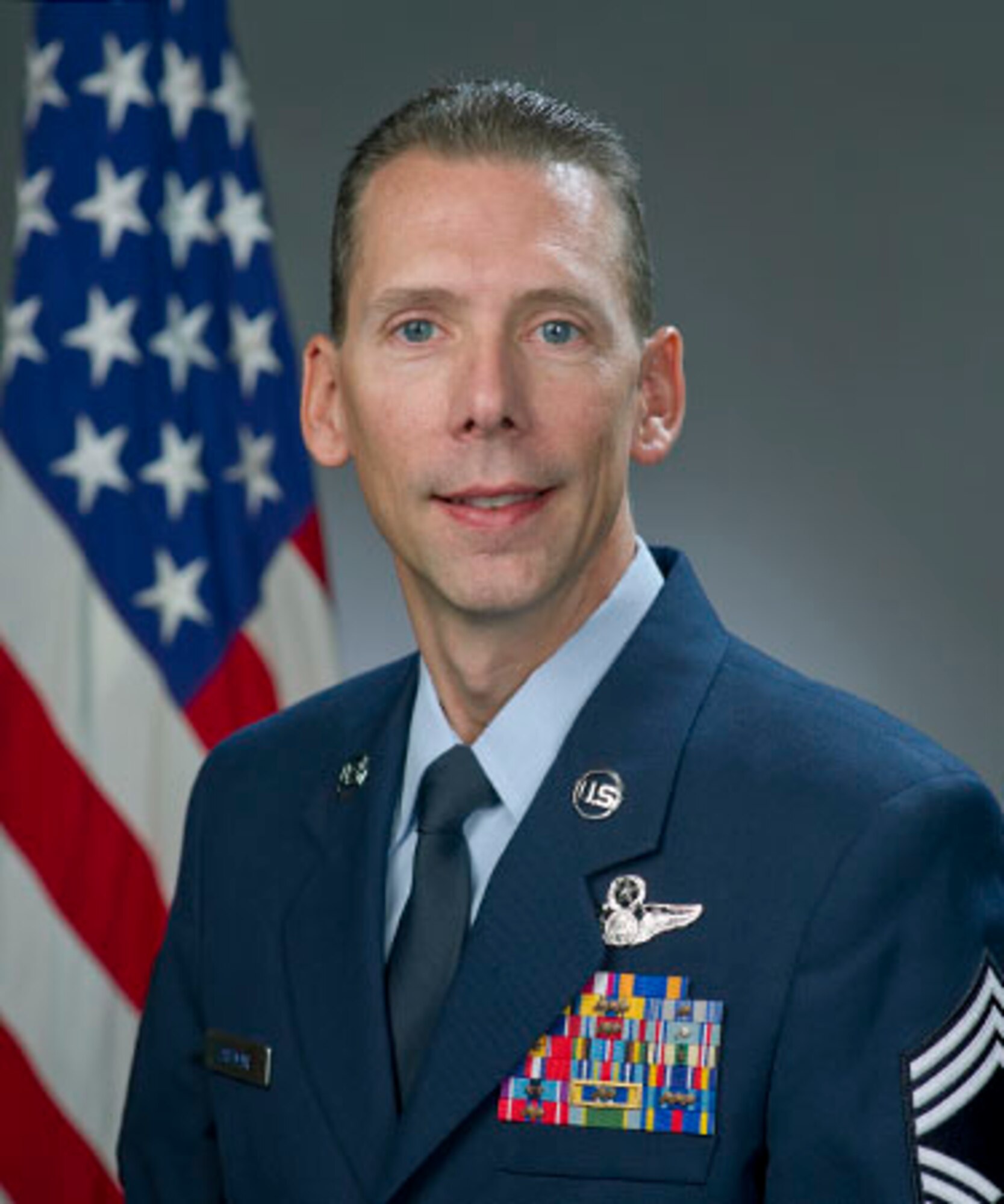 Chief Master Sgt. Brian Eastman, 22nd Airlift Squadron chief enlisted manager  (U.S. Air Force photo)