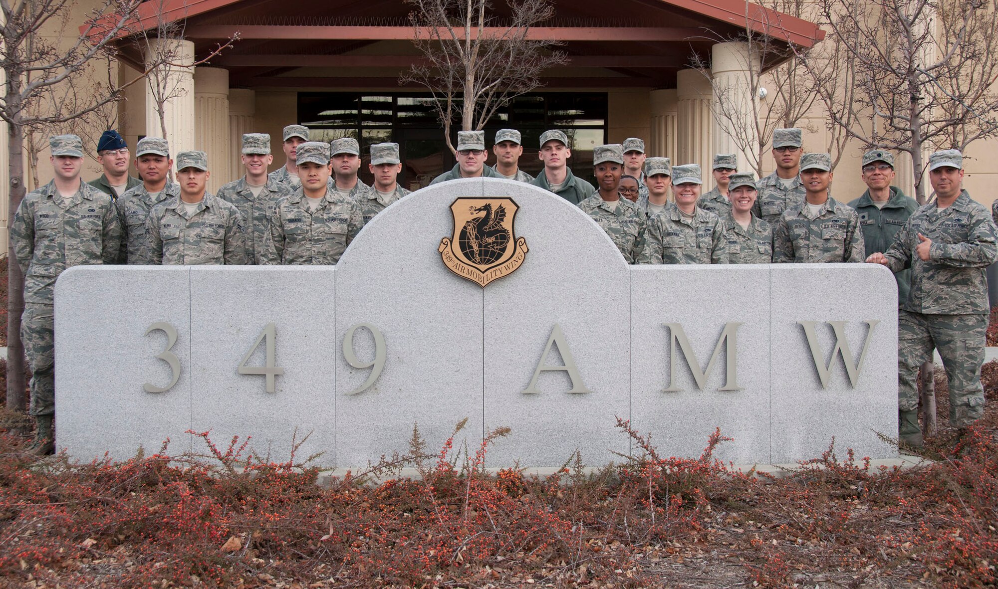 TRAVIS AIR FORCE BASE, Calif. -- UTA Newcomers Jan B-Flight 2014. (U.S. Air Force photo)