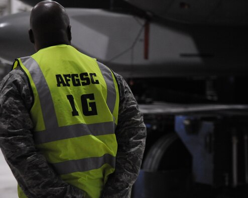 Minot Air Force Base recently completed a large scale inspection for all operations held at the base.  The 5th Bomb Wing and 91st Missile Wing coordinated operations for the Inspector General in which the teams conducted day to day missions in which the groups were graded. For the Nuclear Surety Inspection portion, the 91st Missile along with the 5th Bomb Wing received a rating of satisfactory. The 91st MW went on to complete the Nuclear Operations Readiness Inspection with an excellent rating.  (U.S. Air Force photo/ Senior Airman Kristoffer Kaubisch and Senior Airman Andrew Crawford)