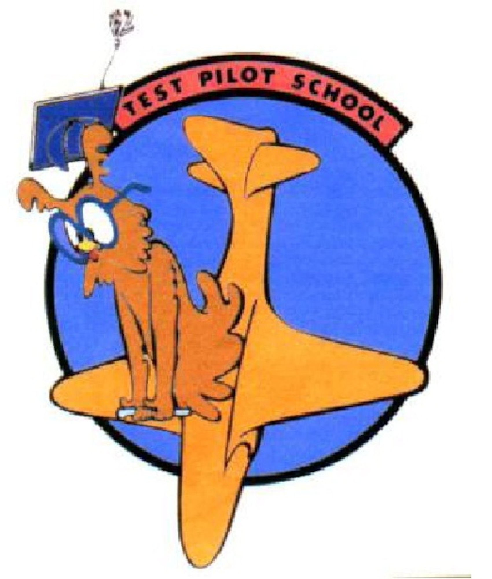 Machat is designing a 70th anniversary logo which will feature the Howland Owl, from the U.S. Air Force Test Pilot School heritage patch (shown above). The new logo will show Howland Owl riding the VISTA F-16.  (Courtesy image)