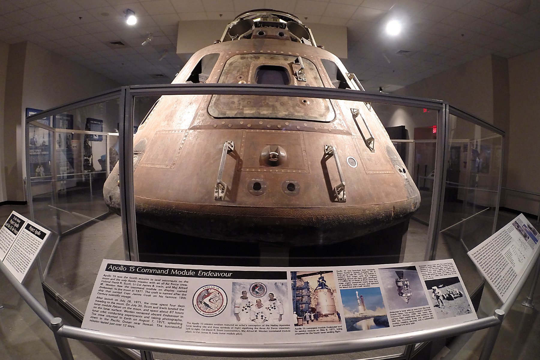  APOLLO  15  COMMAND  MODULE 