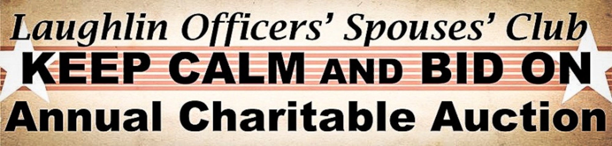 The Laughlin Officers’ Spouses’ Club is scheduled to host its annual charitable auction Saturday, March 1, at the Kress Building. “The event is open to the Laughlin and the Del Rio community,” said Stacy Hilby, OSC’s auction chair. “The money we raise from the event goes towards scholarships for local high school seniors and qualified spouses. Our scholarships range from $500 to $2,000. It is our way of supporting our community.” (Courtesy photo)