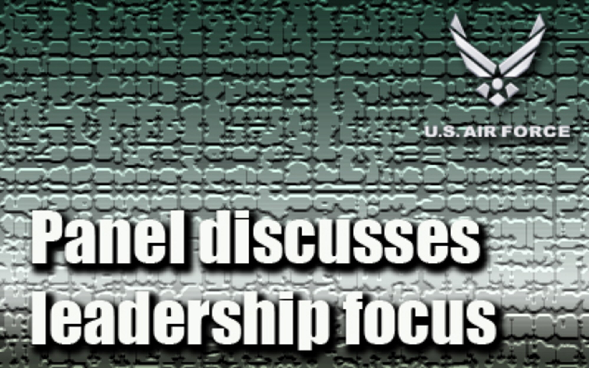 Panel discusses leadership focus