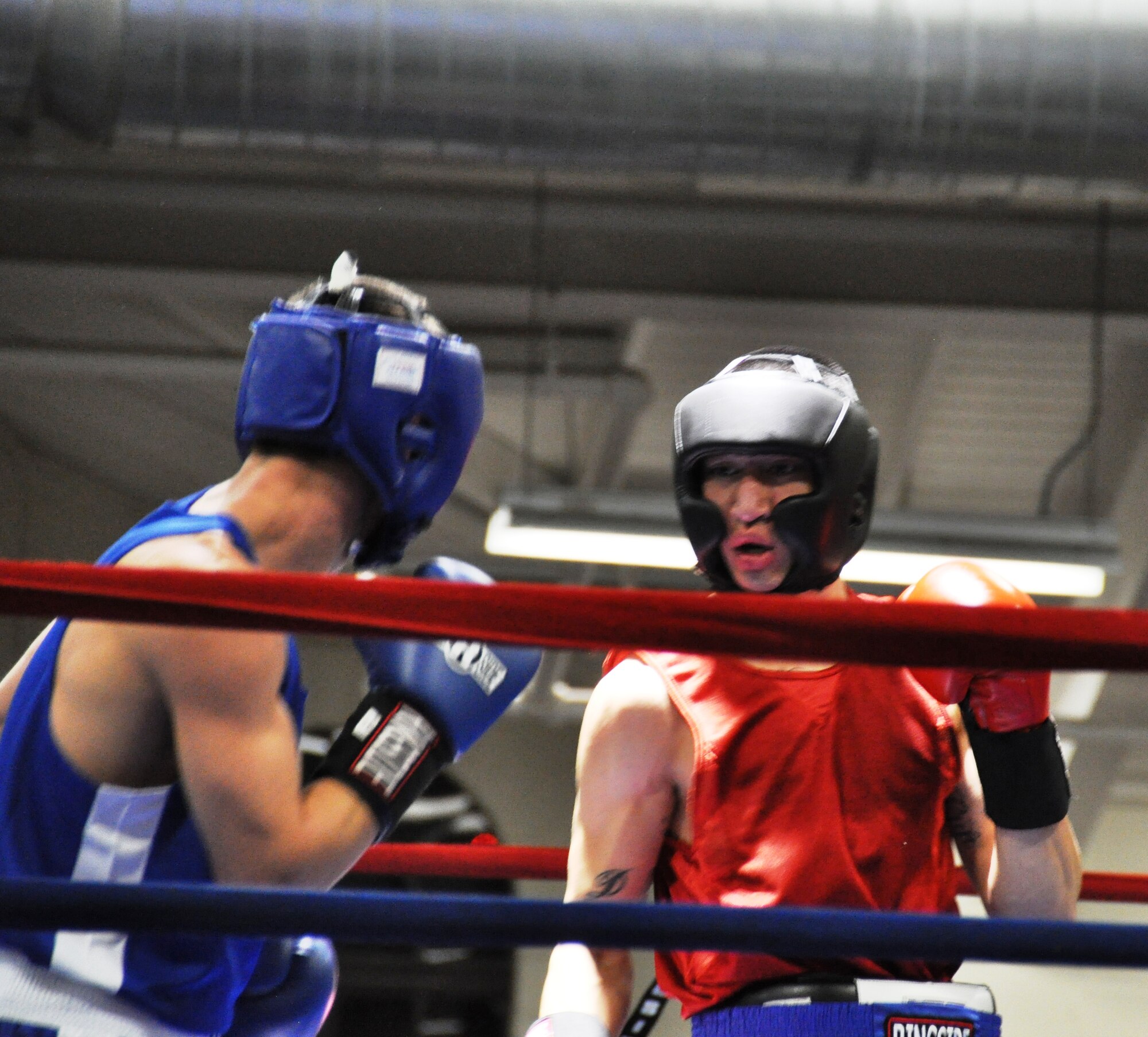 "Float like a butterfly, sting like a bee," a line made famous by boxing legend Muhammad Ali, means different things to Senior Airman Dustin Southichack, a 433rd Civil Engineer Squadron pest management specialist. When Southichack is not busting bugs, he throws punches in the ring as the only Reservist on the Air Force Boxing Team. (U.S. Air Force hoto by Tech Sgt. Carlos J. Trevino)

