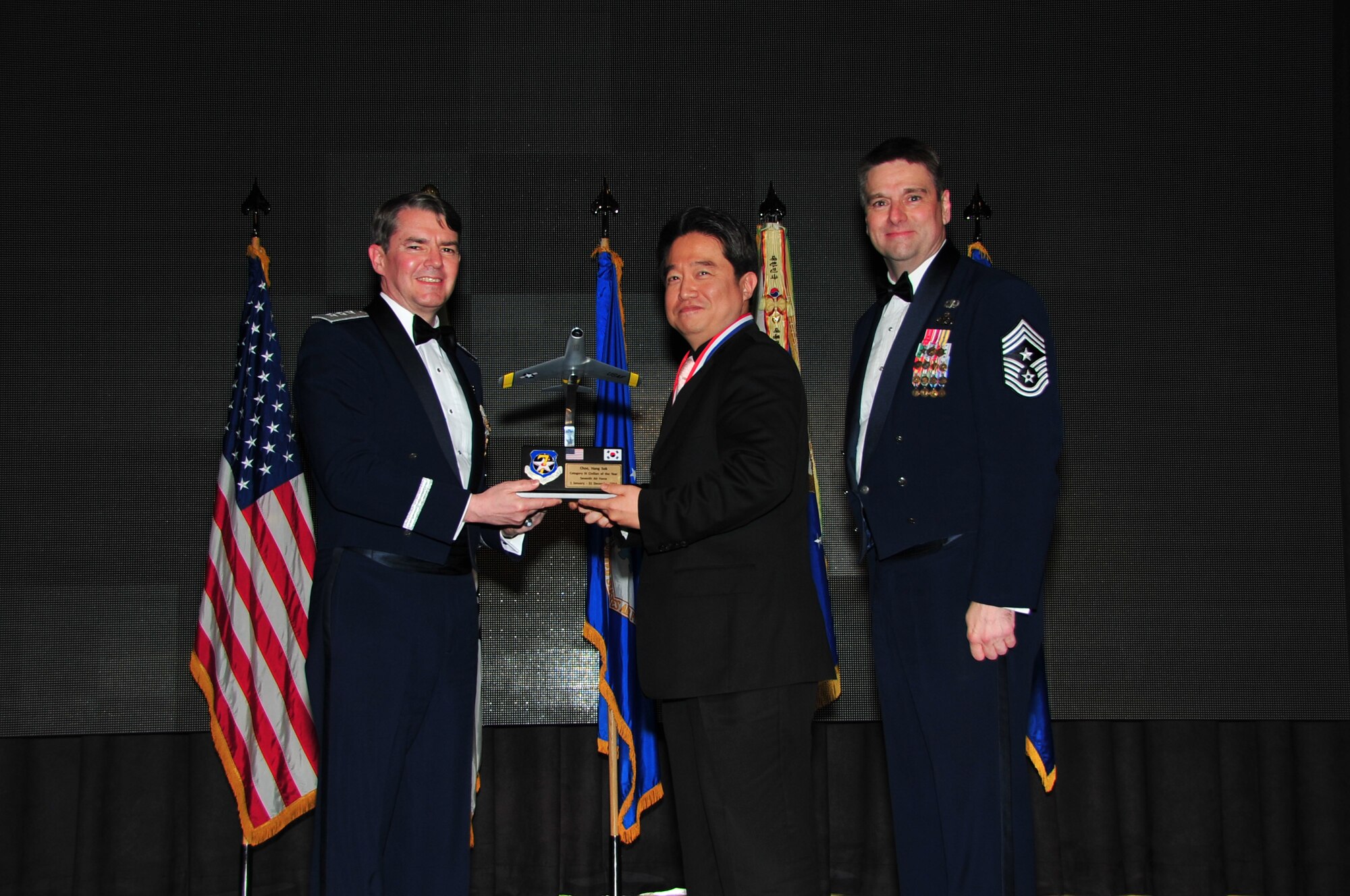 7th Air Force Category III Civilian of the Year Mr. Hang Sok Choe, 51st Civil Engineer Squadron.