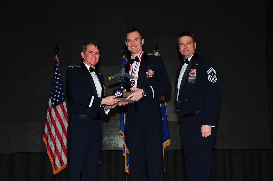 7th Air Force Company Grade Officer of the Year Capt. Christopher Marslender, 51st Operations Support Squadron.