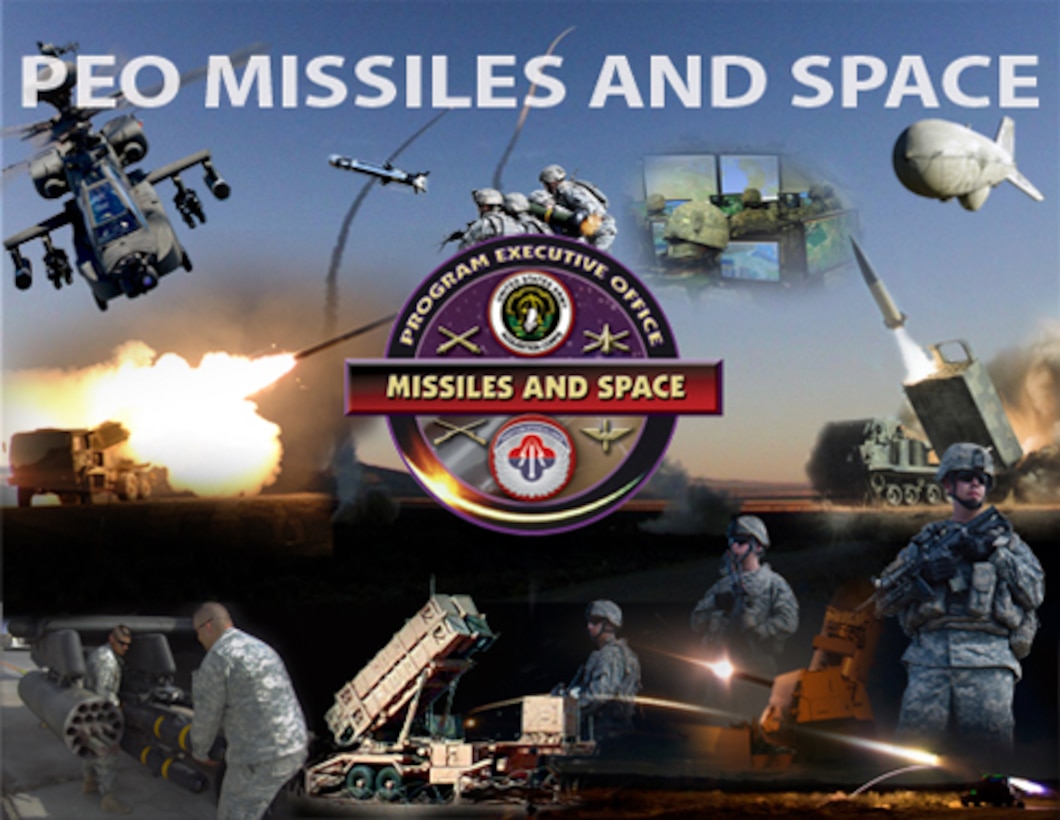 The Army PEO Missiles and Space provides centralized management for all Army tactical and air defense missile programs and selected Army Space programs. The PEO is responsible for the full life-cycle management of assigned programs.