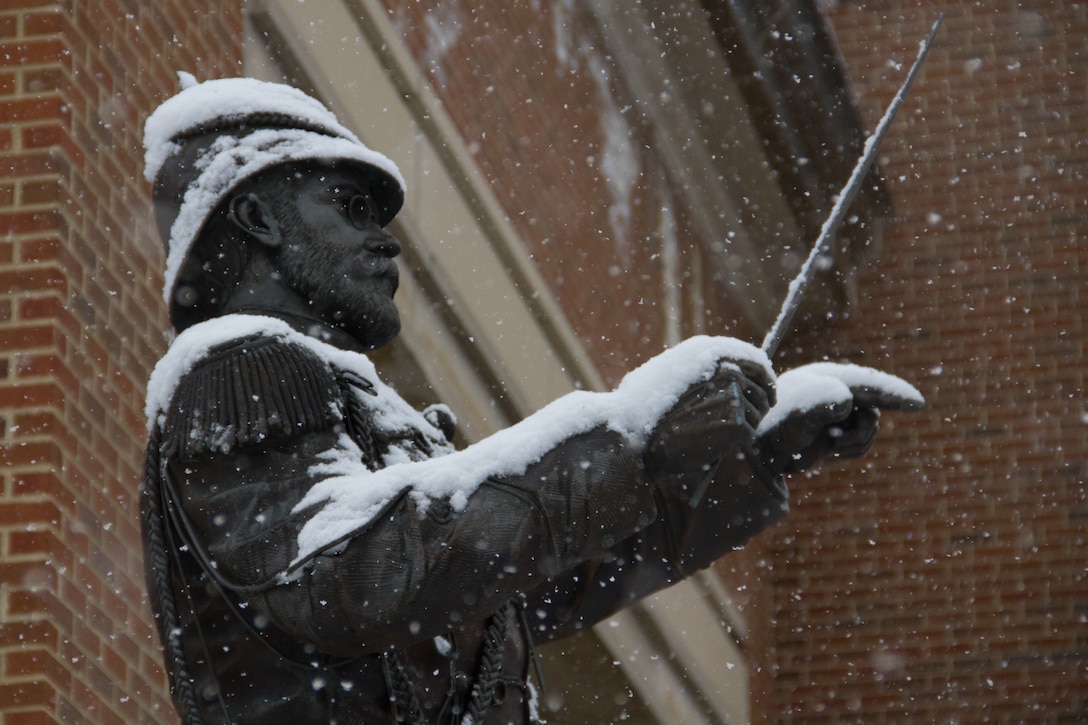 Feb. 25, 2014 - John Philip Sousa Statue at the Marine Barracks Annex in Washington, D.C. (U.S. Marine Corps photo by Gunnery Sgt. Amanda Simmons/released)