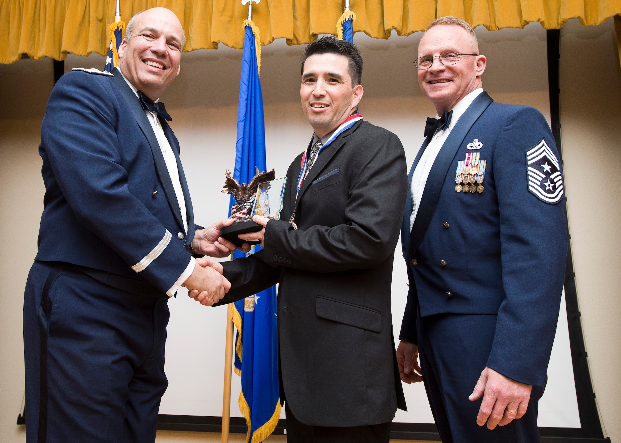 Staff/Specialist/Analyst Category: Hector Hernandez, 412th Operations Group. (U.S. Air Force photo by Ethan Wagner)
