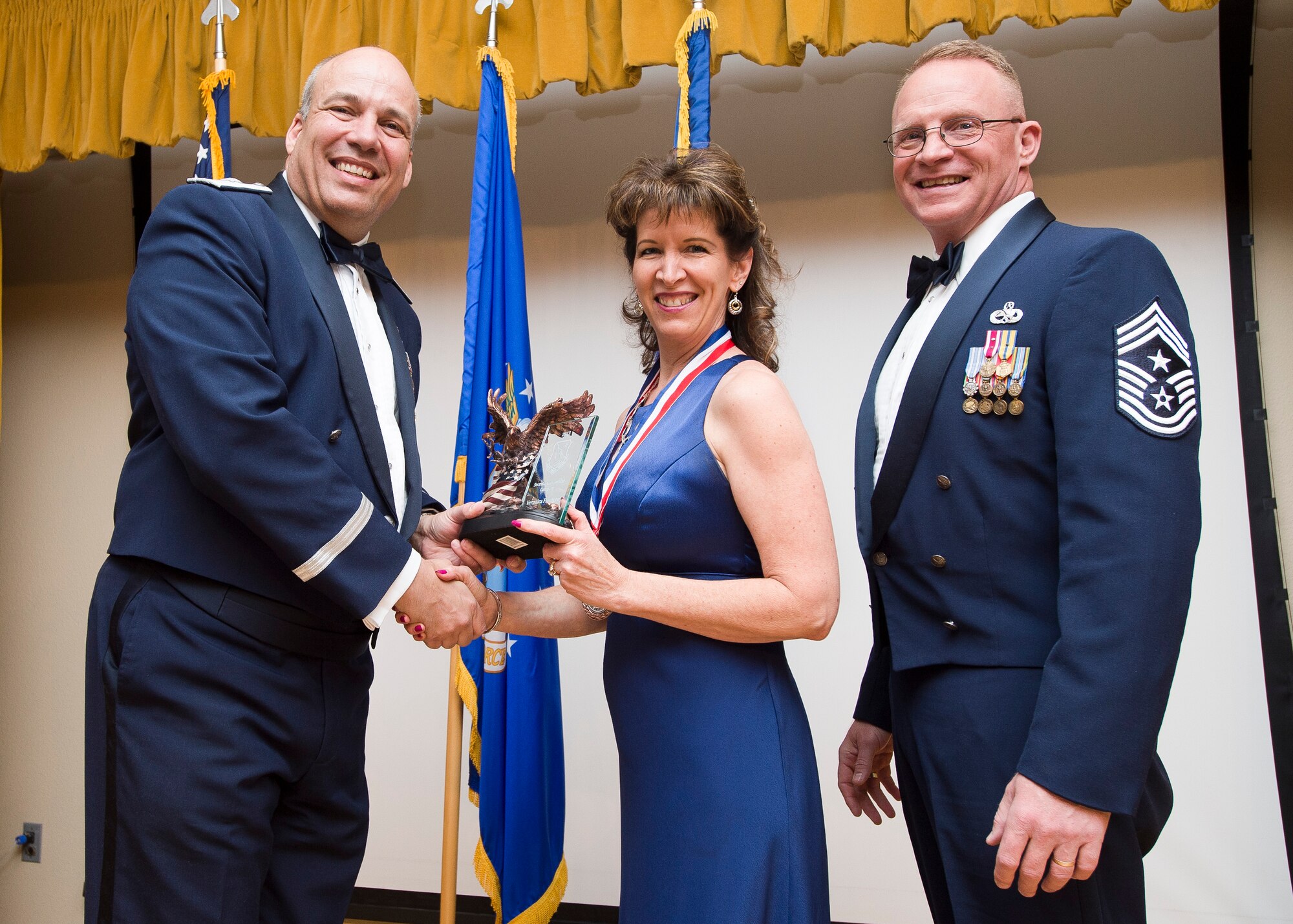 Secretarial/Clerical Category: Veronica Flanigen, 412th Force Support Squadron.
(U.S. Air Force photo by Ethan Wagner)
