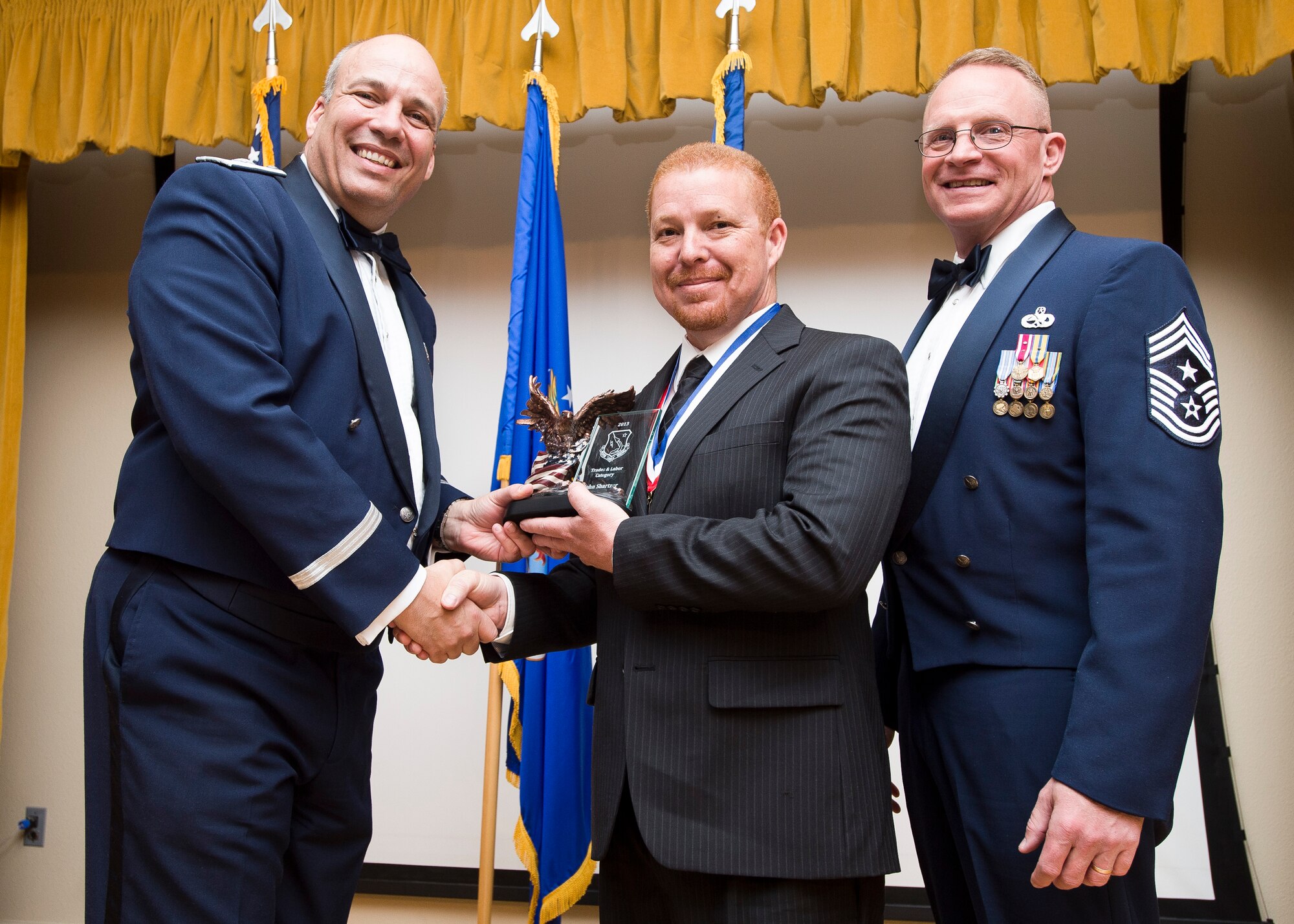 Trades & Labor Category: John Shartzer, 412th Civil Engineering Directorate.
(U.S. Air Force photo by Ethan Wagner)
