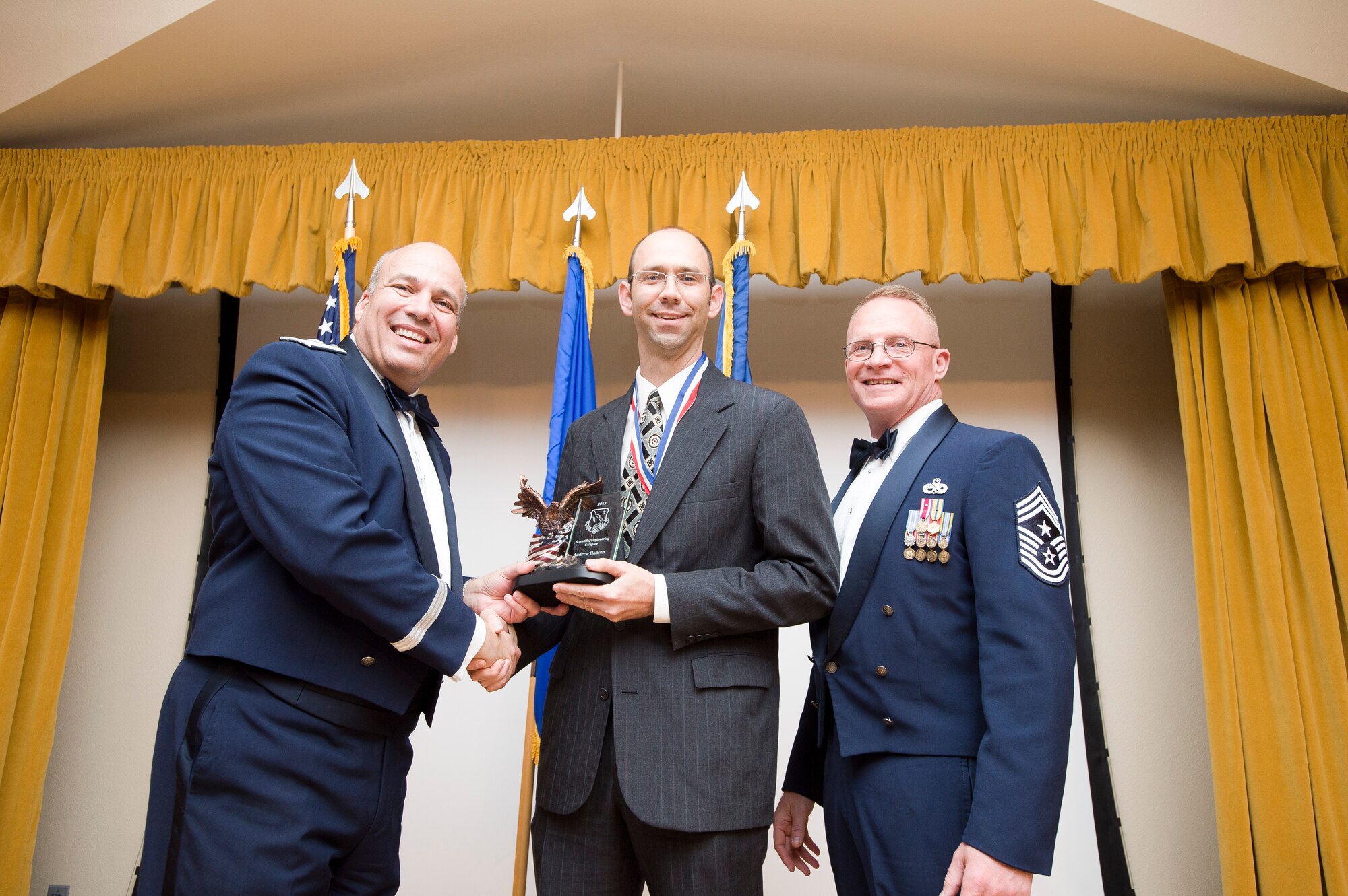 Scientific/Engineering Category: Andrew Hansen, 412th Test Wing. 
(U.S. Air Force photo by Ethan Wagner. 
