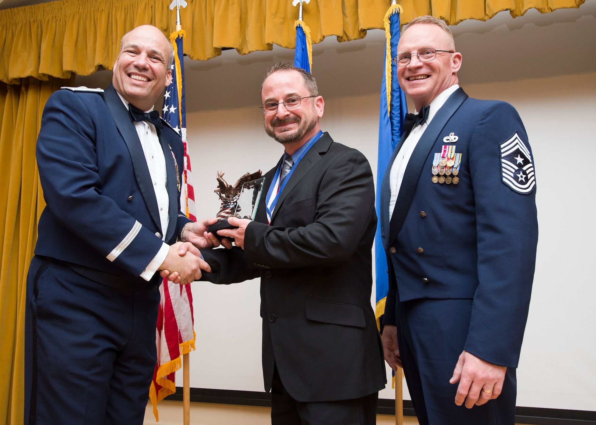 Supervision/Management Category: Brian Luedtke, 412th Communications Squadron
(U.S. Air Force photo by Ethan Wagner. 
