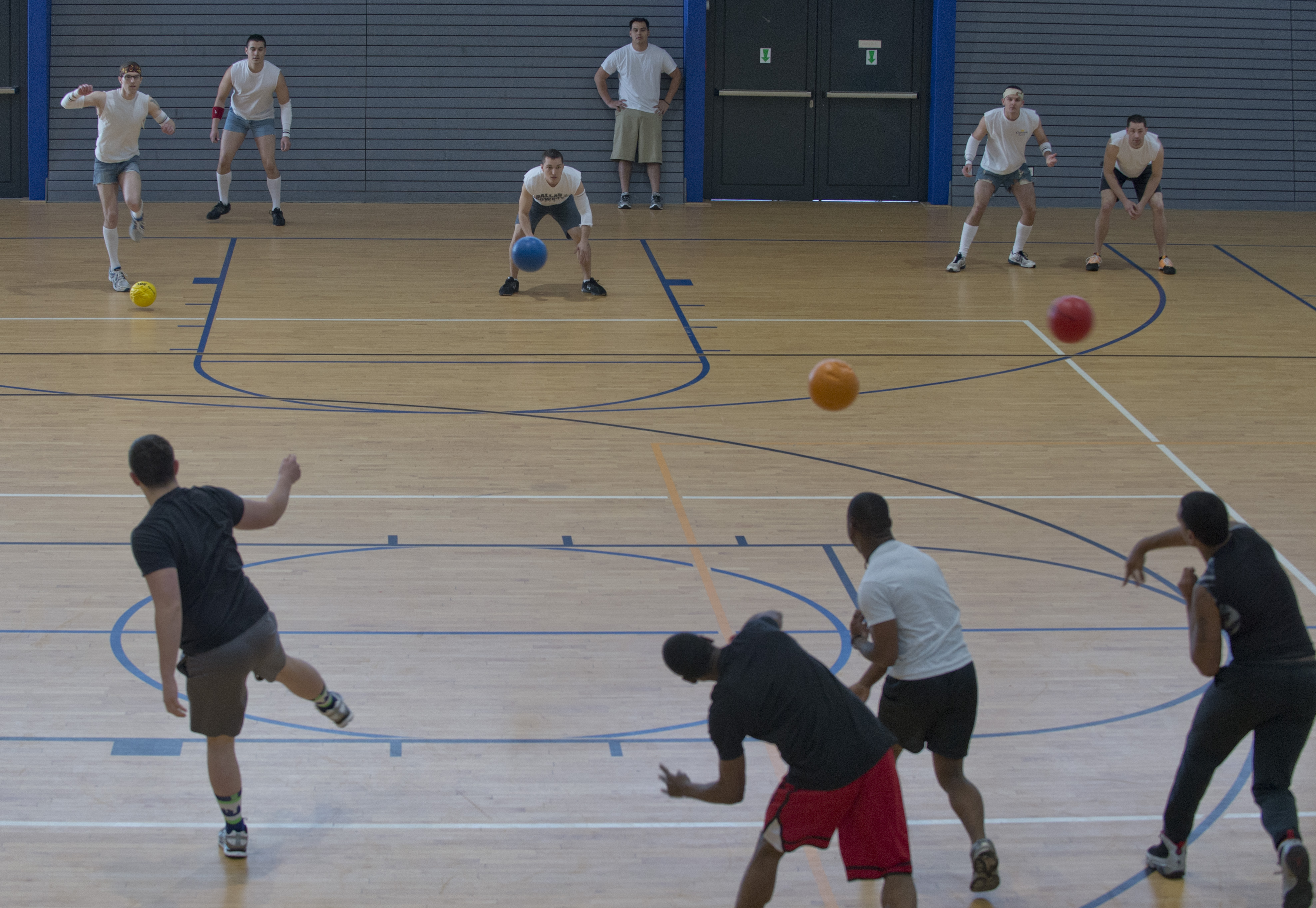 Dodge, duck, dip, dive...Dodgeball > Ramstein Air Base > Display