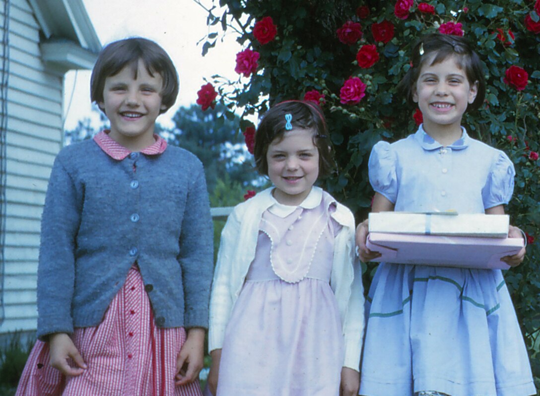 At 7-years-old, Mary Beth Taliaserro, Betty Grey Waring and Nancy Little, birthday girl, enjoy a Kodak moment. Little, an attorney at the firm of McGuireWoods LLP in Richmond, Va., is not a bit surprised that her childhood buddy, Betty Grey, is a highly successful engineer in the Army Corps of Engineers. "We played together as children, were in grade school and high school together and have remained friends all these years. Always polite, gracious and determined, Betty Grey exudes calm leadership," Little said.