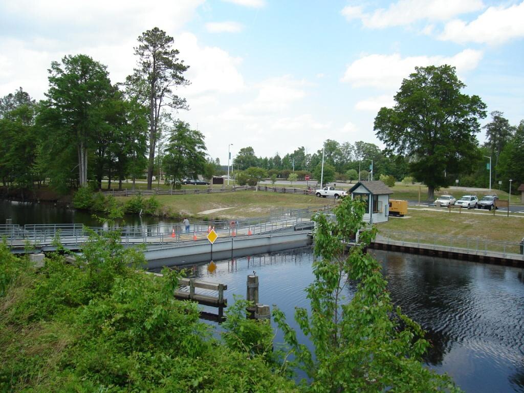 On Feb. 27, the North Carolina Department of Environment and Natural Resources closed the Great Dismal Swamp Canal pedestrian bridge, which crosses onto the Dismal Swamp Canal between North Carolina and Virginia, to 
allow their maintenance crew to repair cylinders in a hydraulic arm weld, which had broken from the bridge’s bascule. 

