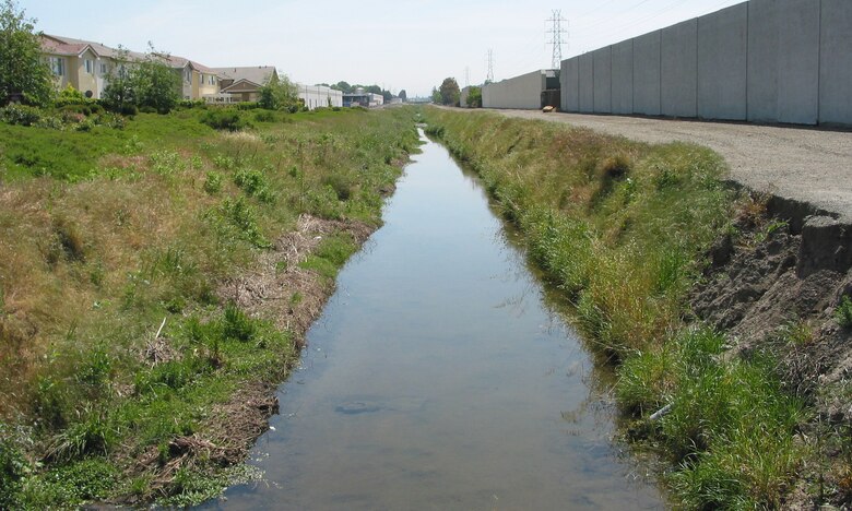 File photo of Berryessa Creek in Milpitas, Calif.