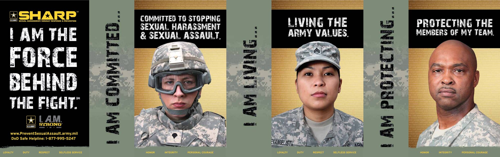 The U.S. Army's Sexual Harassment/Assault Response and Prevention program is a key component of efforts to make the force ready and resilient. The Army is committed to preventing sexual assault and providing assurance to all sexual assault victims that offenders will be held appropriately accountable. (U.S. Army courtesy photo)