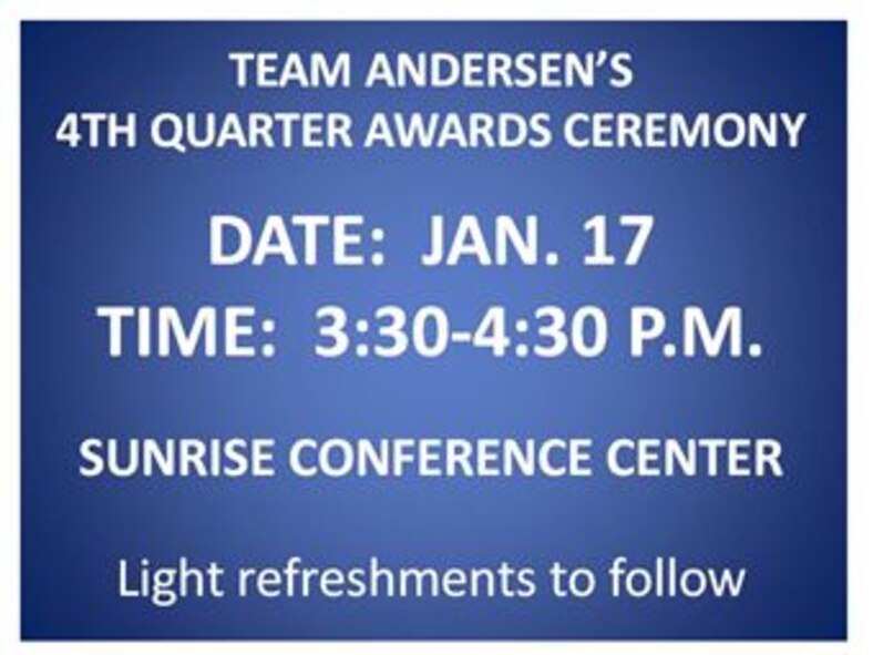 140103 4th Qtr Awards Ceremony