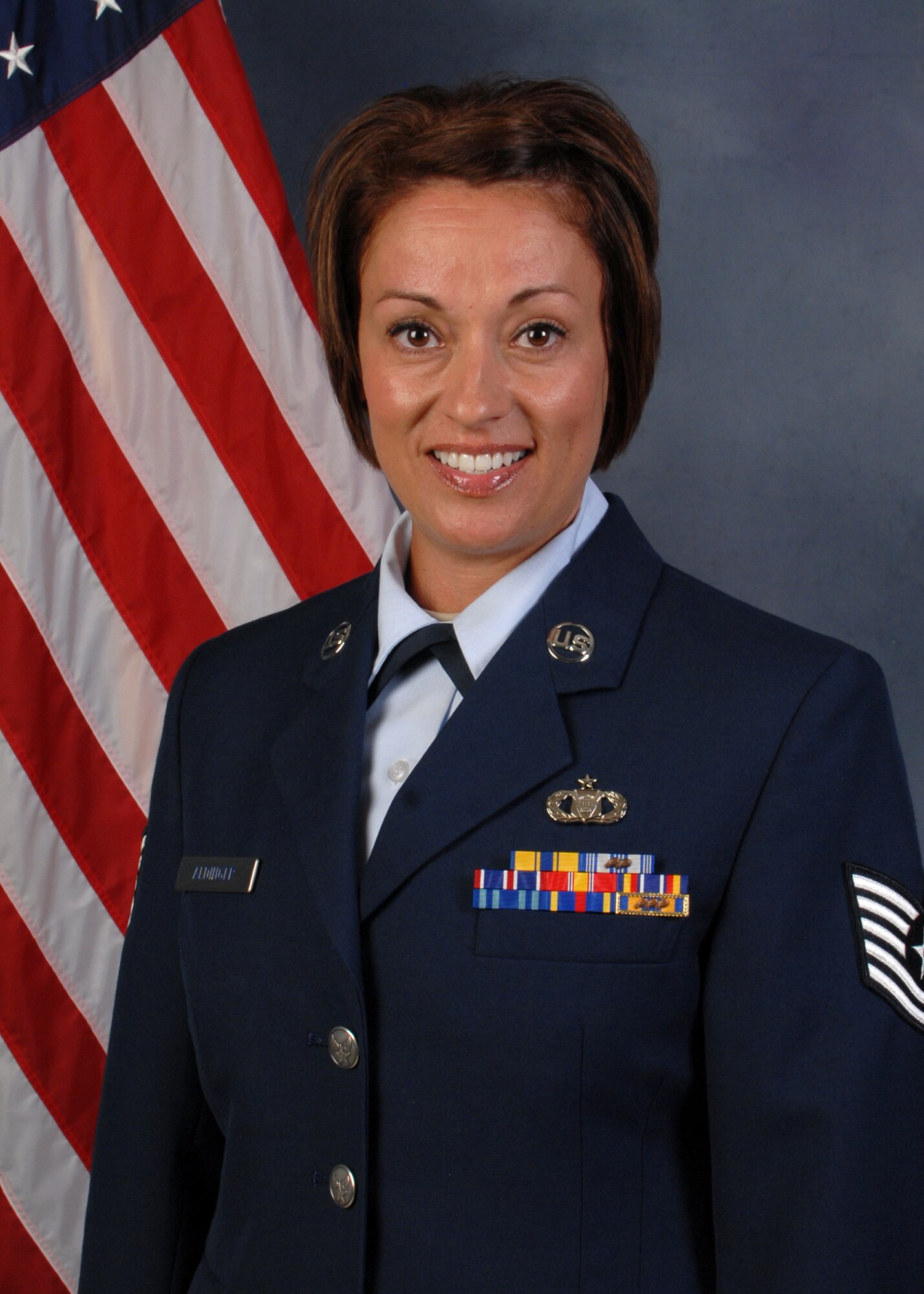 Tech. Sgt. Melissa Aldinger, 173rd Operations Support Flight, was selected as the 2013 Airman of the Year Category II for the 173rd Fighter Wing.  (U.S. Air National Guard photo by Tech. Sgt. Jefferson Thompson, released)