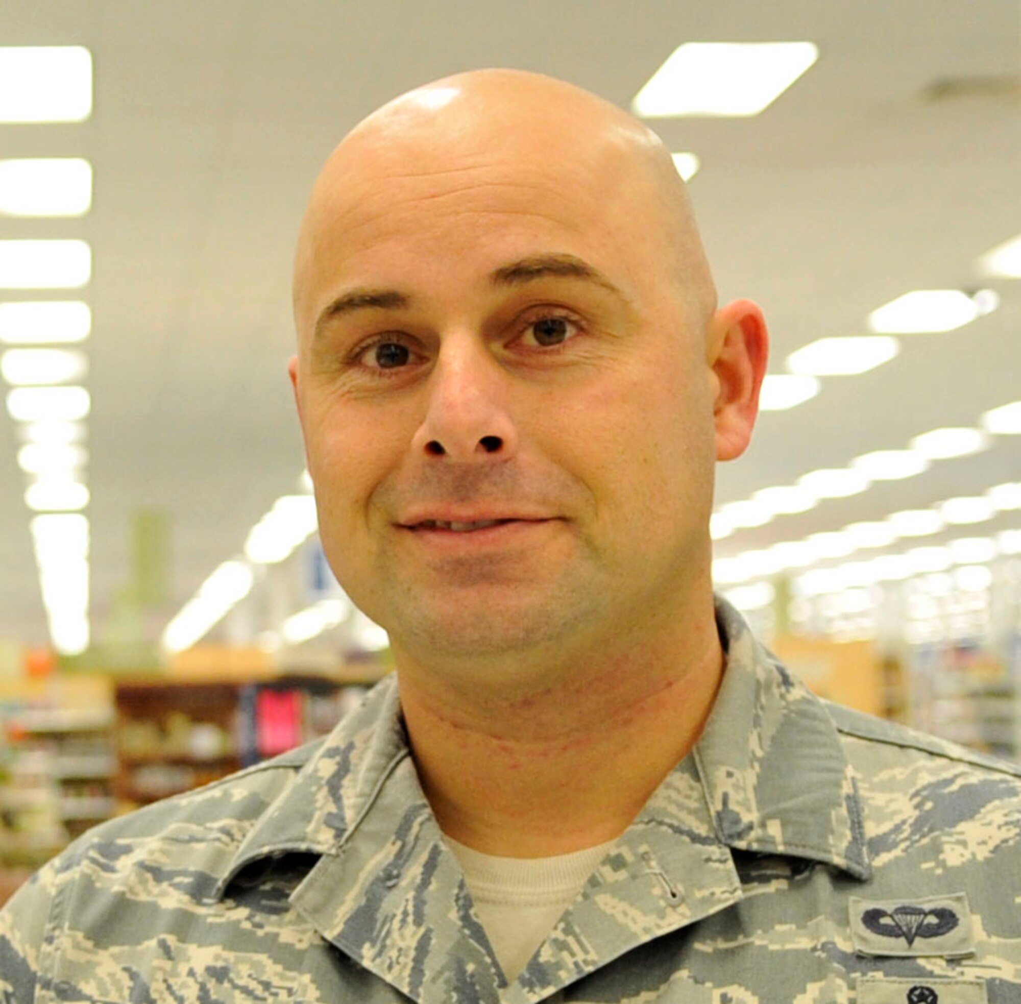 Master Sgt. Lance Taylor, Air Force Global Strike Command, "My New Year's resolution is to complete my degree in Organization Management." (U.S. Air Force Photo/Airman 1st Class Benjamin Raughton)