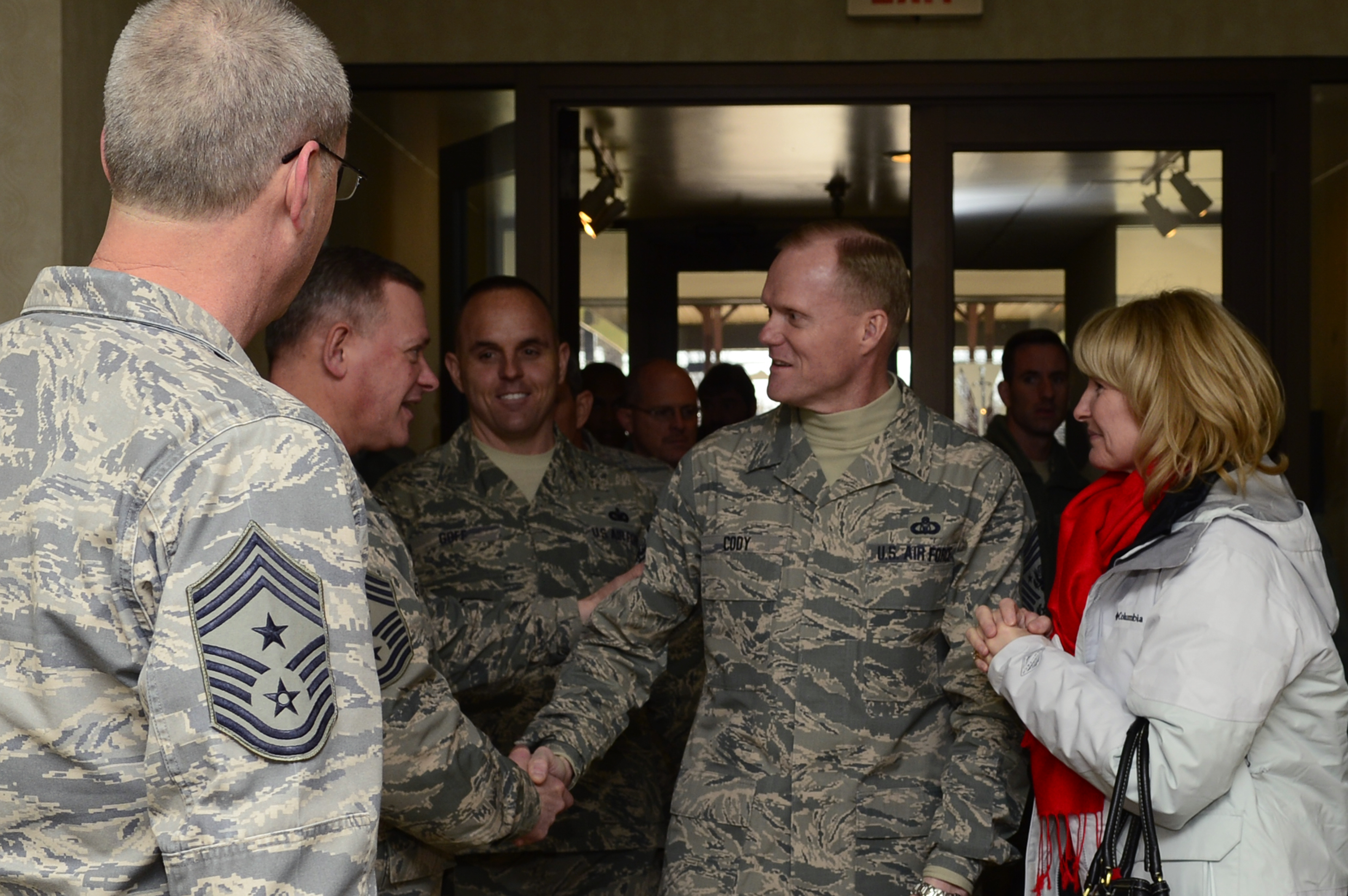 CMSAF visits Langley Airmen