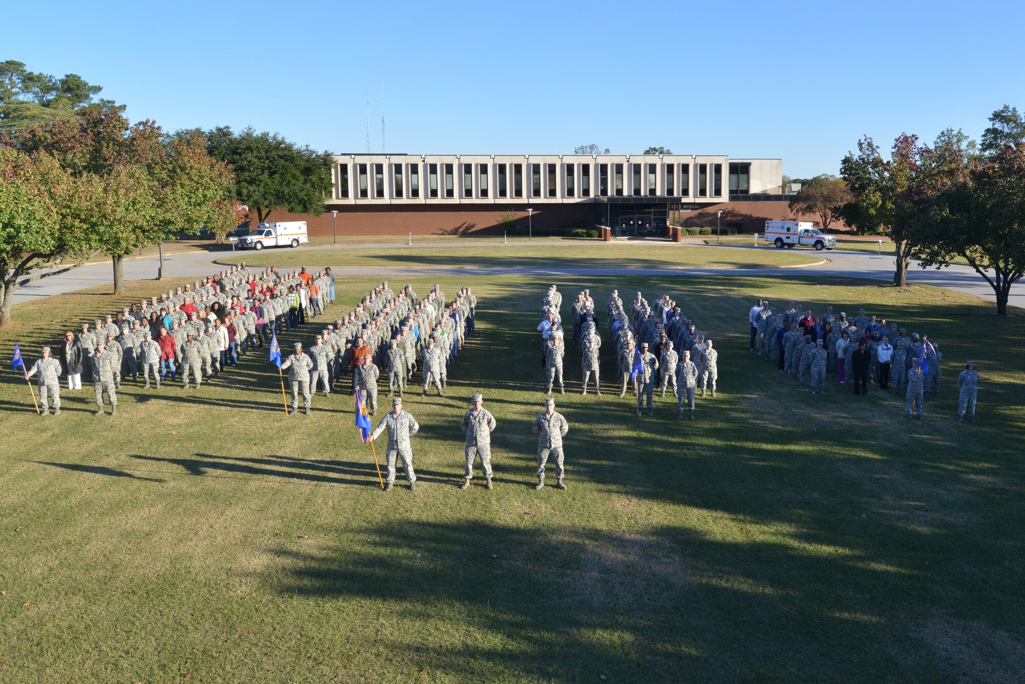 The 20th Medical Group won the Air Combat Command 2013 Surgeon General Annual Award for Best Clinic of the Year on Shaw Air Force Base, S.C., Dec. 16, 2013.